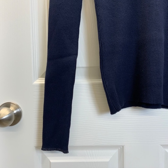 Anthropologie Moth Ribbed Knit V-Neck Pullover Sweater - Picture 11 of 16